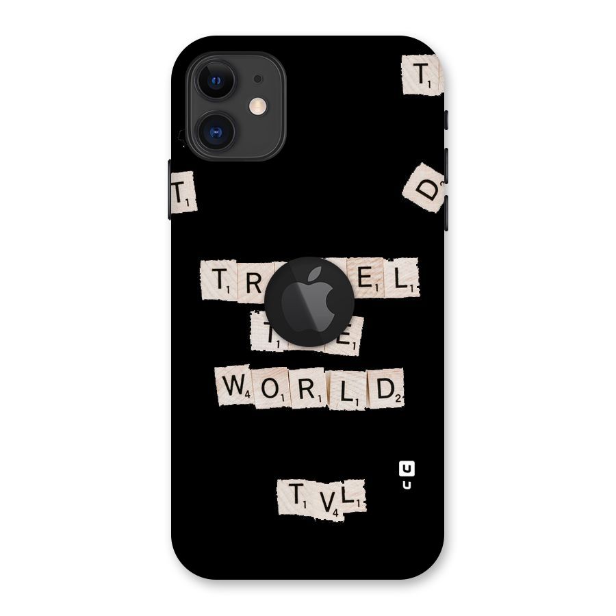 Blocks Travel Back Case for iPhone 11 Logo Cut