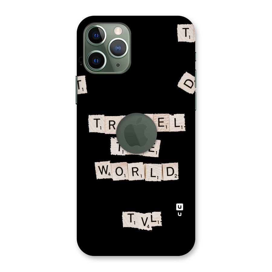 Blocks Travel Back Case for iPhone 11 Pro Logo  Cut