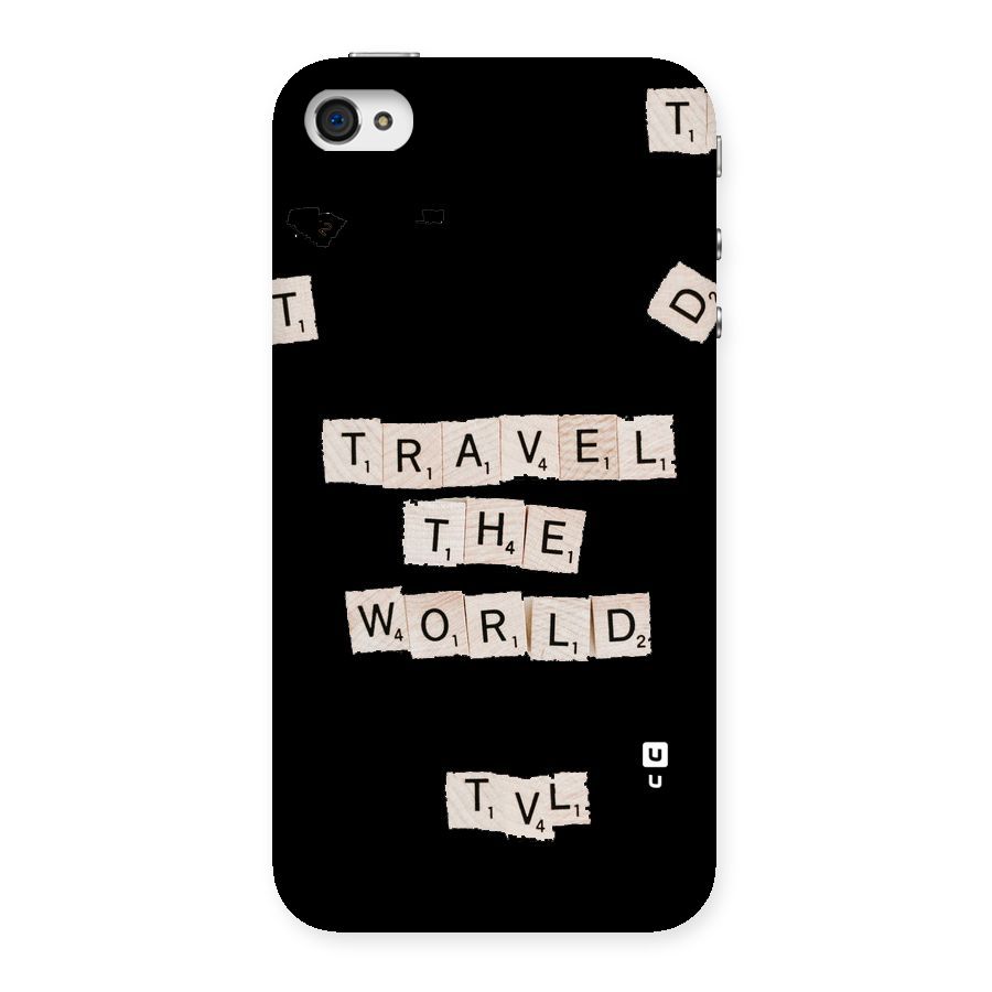 Blocks Travel Back Case for iPhone 4 4s