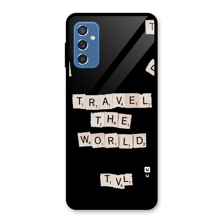 Blocks Travel Glass Back Case for Galaxy M52 5G