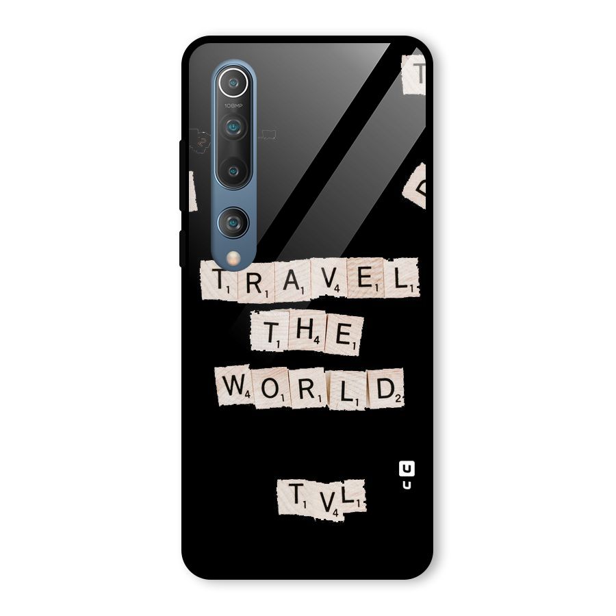 Blocks Travel Glass Back Case for Mi 10
