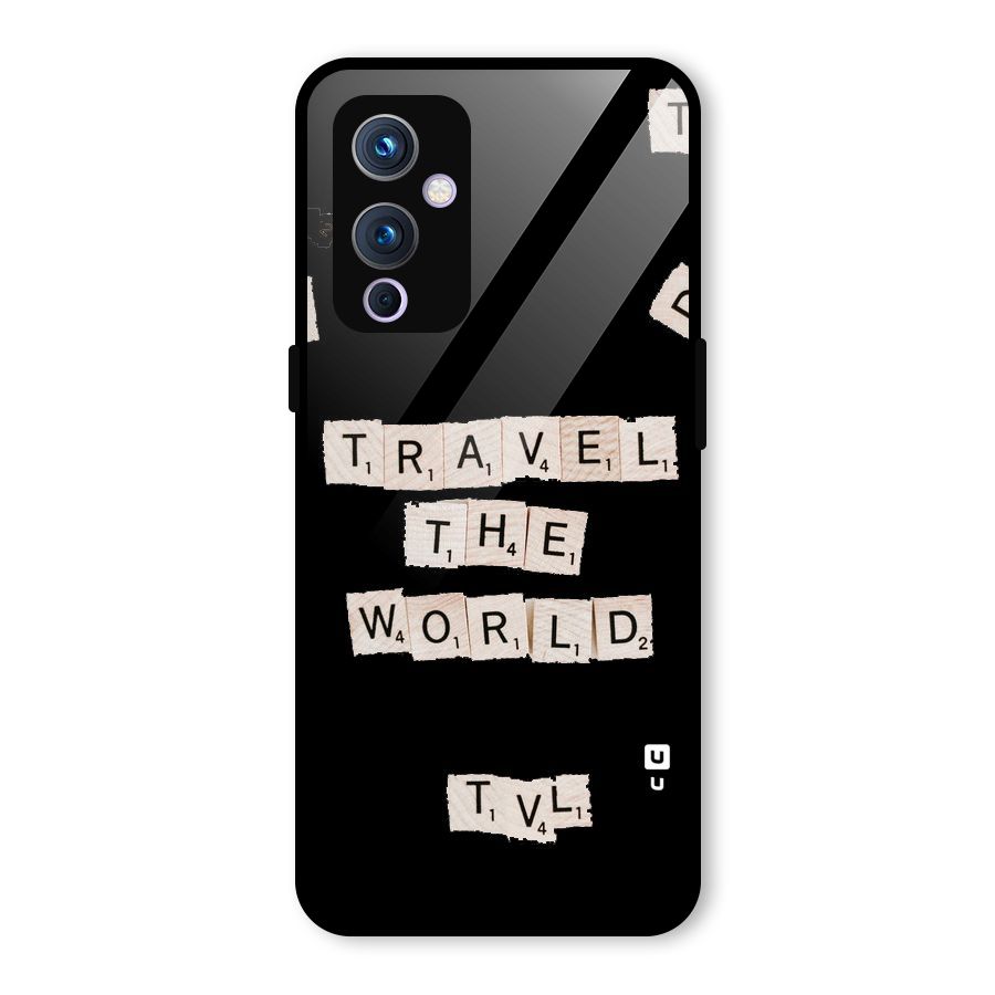 Blocks Travel Glass Back Case for OnePlus 9