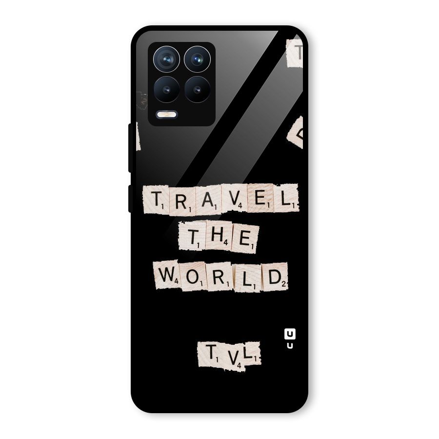 Blocks Travel Glass Back Case for Realme 8 Pro