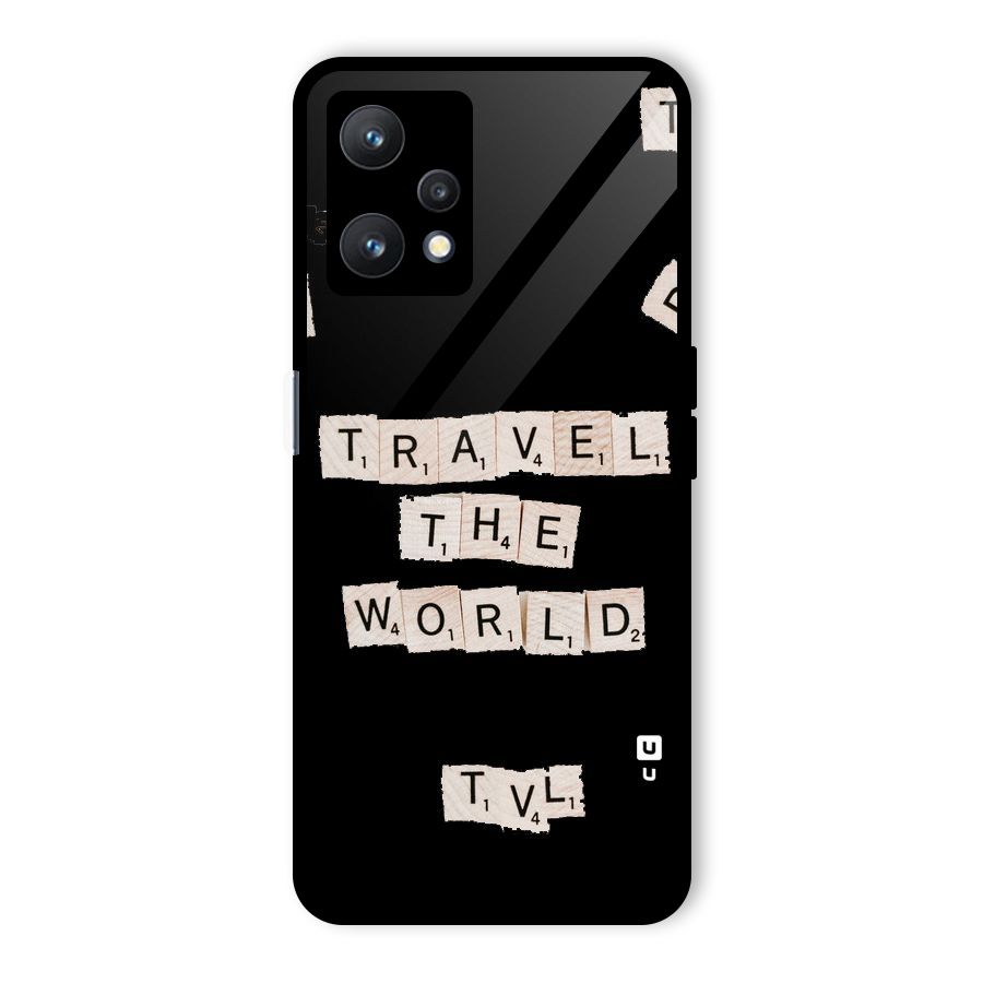 Blocks Travel Glass Back Case for Realme 9 Pro 5G