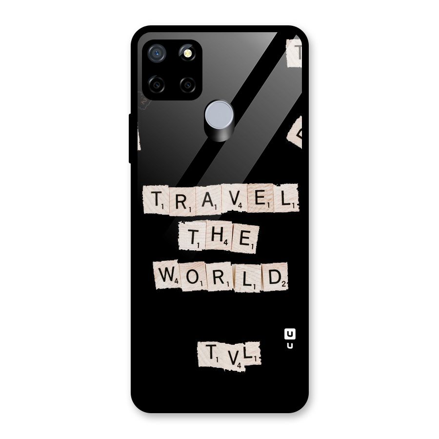 Blocks Travel Glass Back Case for Realme C12