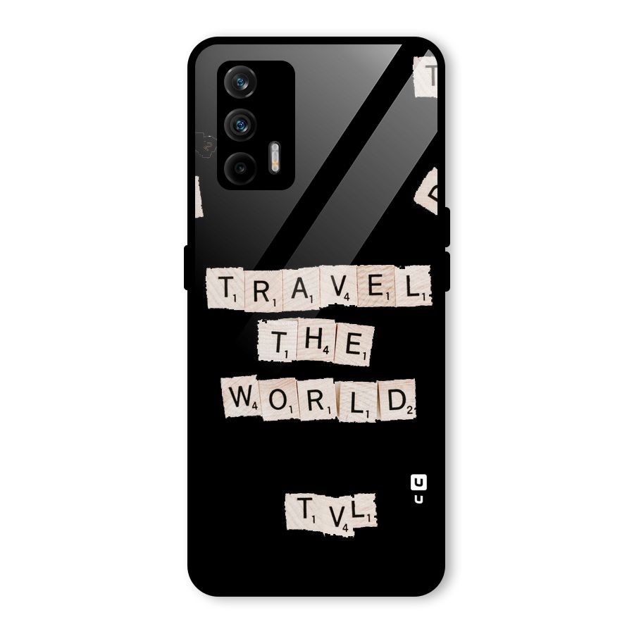 Blocks Travel Glass Back Case for Realme GT 5G