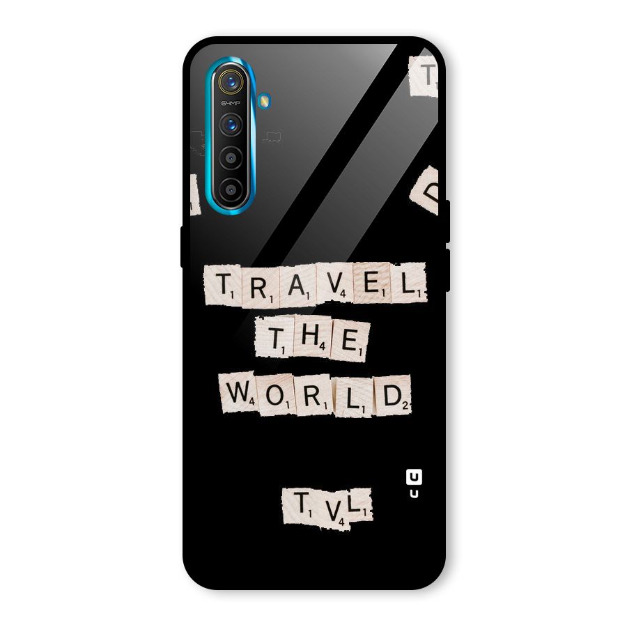 Blocks Travel Glass Back Case for Realme XT