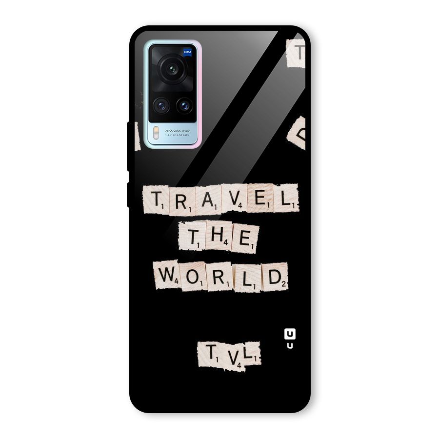 Blocks Travel Glass Back Case for Vivo X60