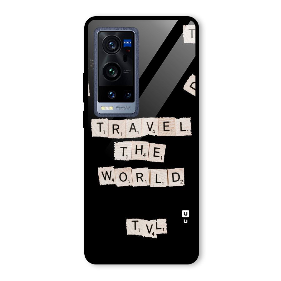 Blocks Travel Glass Back Case for Vivo X60 Pro Plus