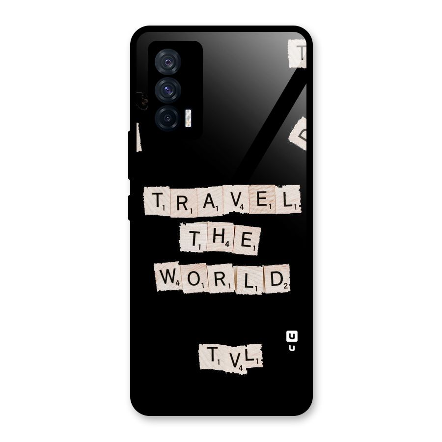 Blocks Travel Glass Back Case for Vivo iQOO 7 5G