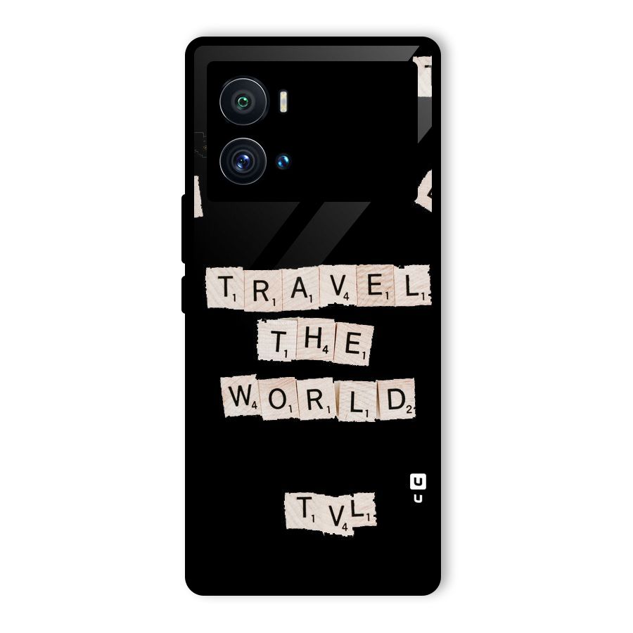 Blocks Travel Glass Back Case for Vivo iQOO 9 Pro
