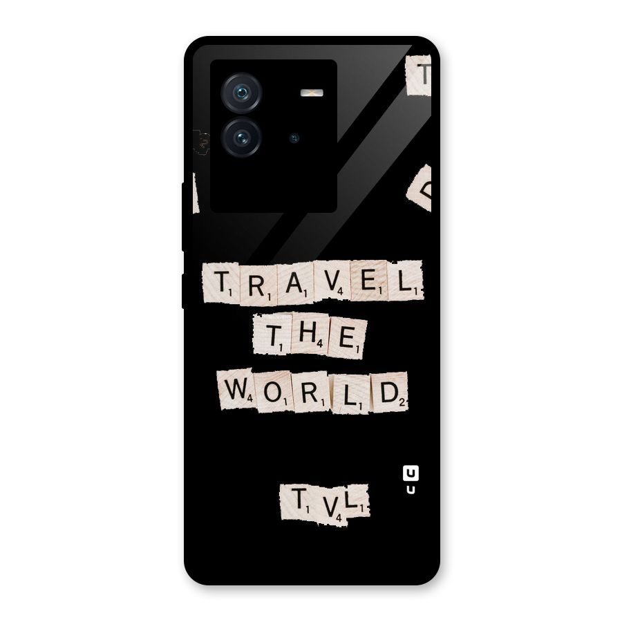 Blocks Travel Glass Back Case for Vivo iQOO Neo 6 5G