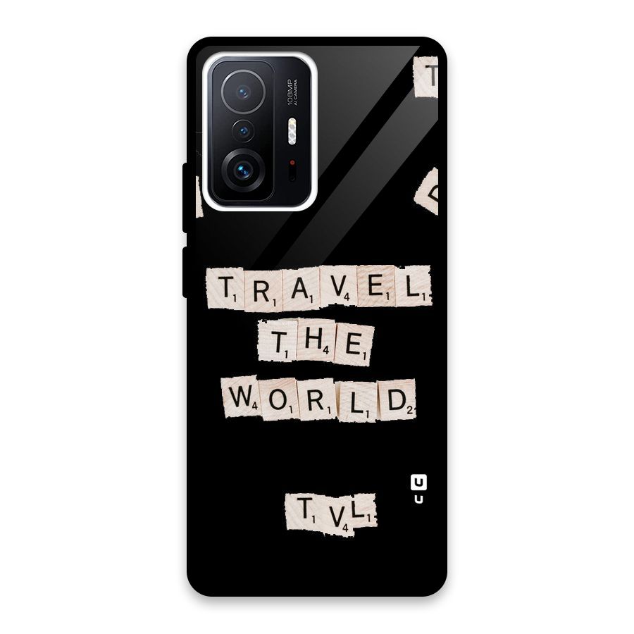 Blocks Travel Glass Back Case for Xiaomi 11T Pro