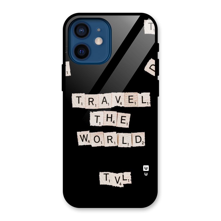 Blocks Travel Glass Back Case for iPhone 12 Mini