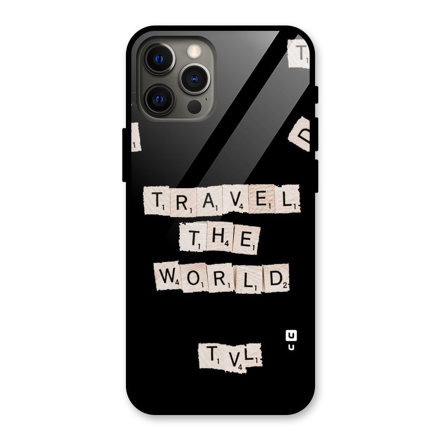 Blocks Travel Glass Back Case for iPhone 12 Pro Max