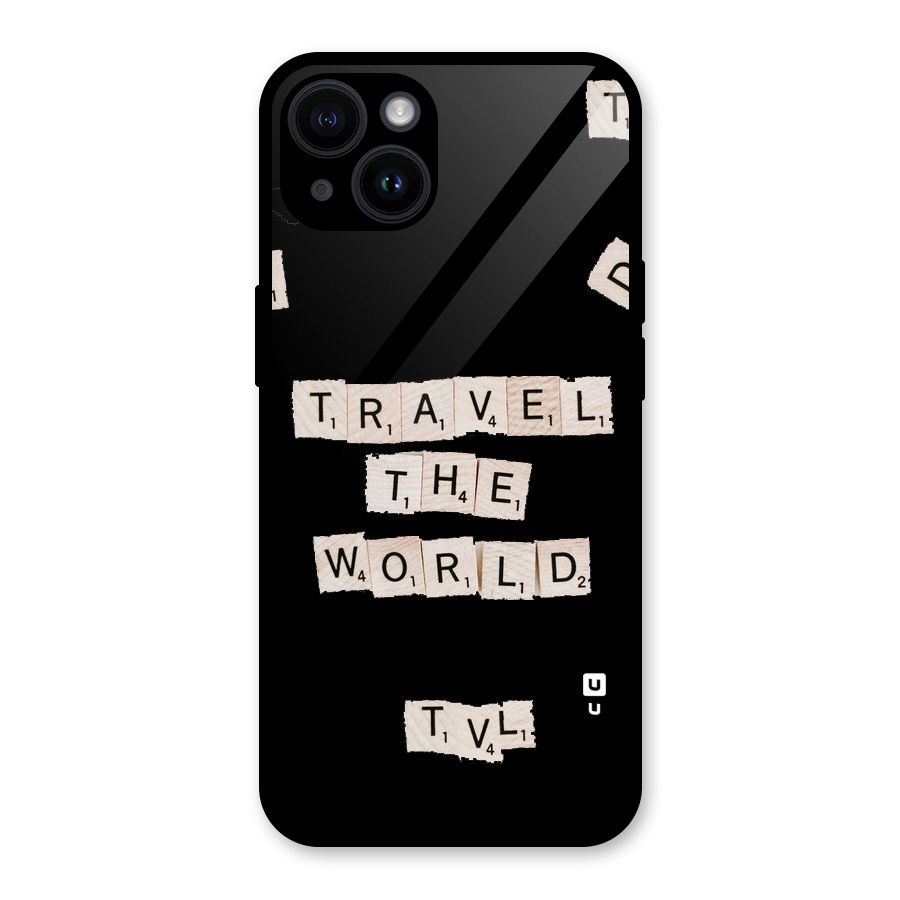 Blocks Travel Glass Back Case for iPhone 14