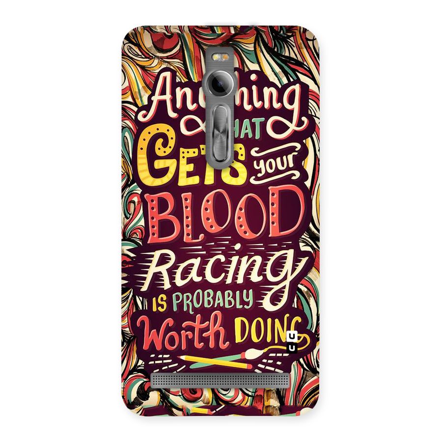Blood Racing Back Case for Asus Zenfone 2