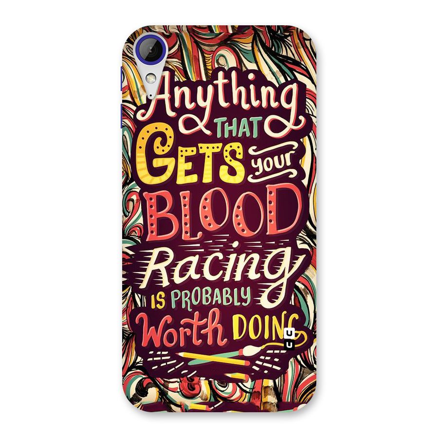 Blood Racing Back Case for Desire 830