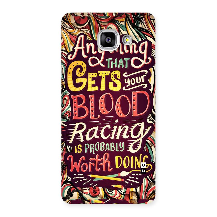 Blood Racing Back Case for Galaxy A5 2016