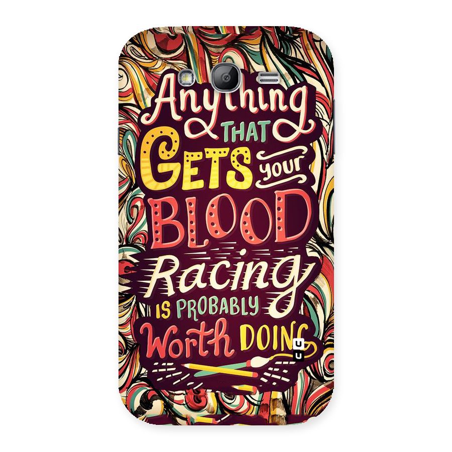 Blood Racing Back Case for Galaxy Grand Neo