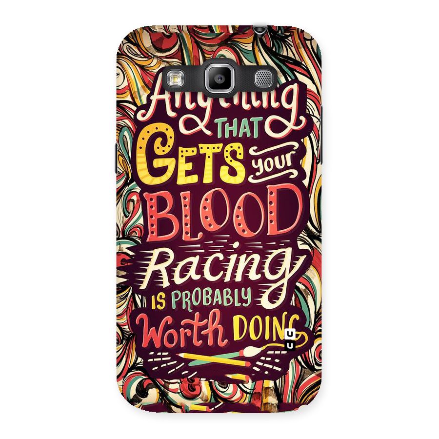 Blood Racing Back Case for Galaxy Grand Quattro