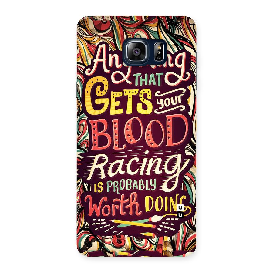 Blood Racing Back Case for Galaxy Note 5