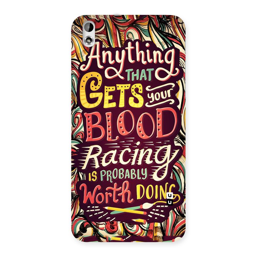 Blood Racing Back Case for HTC Desire 816g