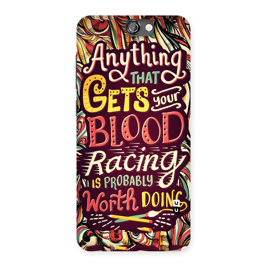 Blood Racing Back Case for HTC One A9