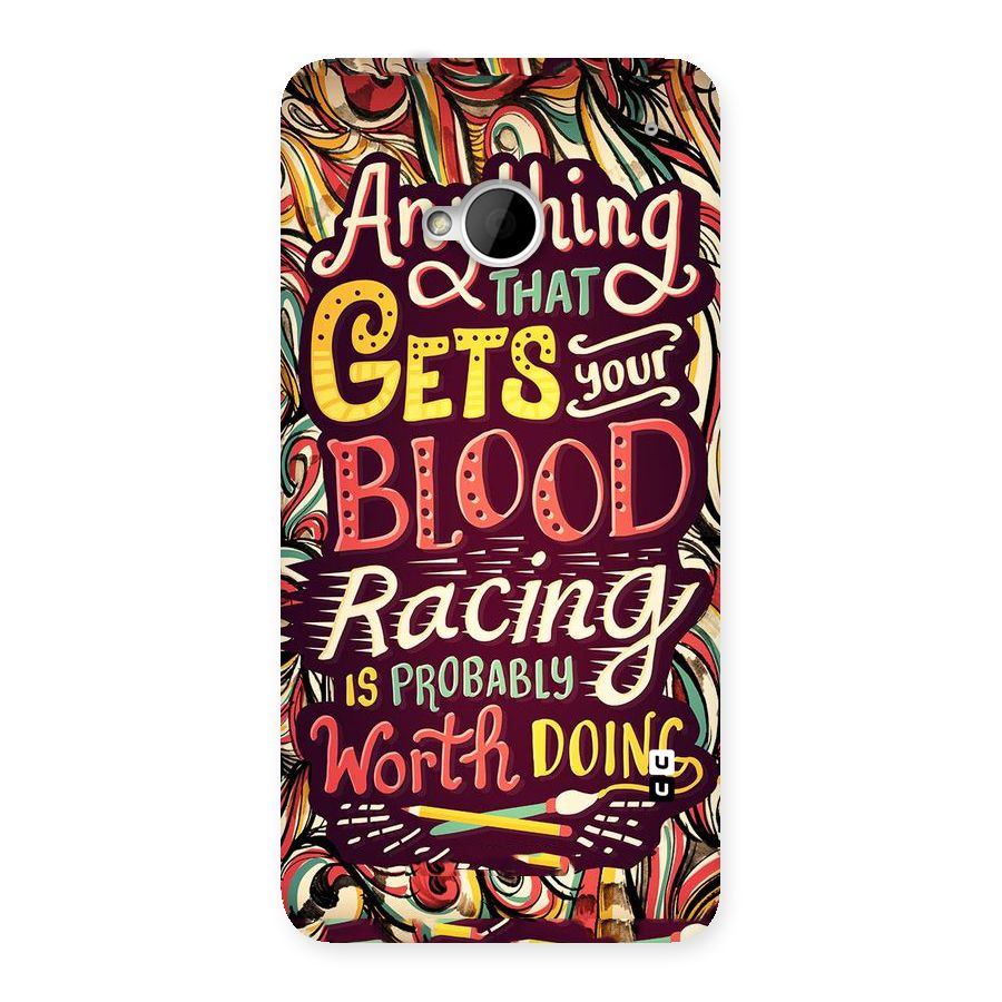 Blood Racing Back Case for HTC One M7