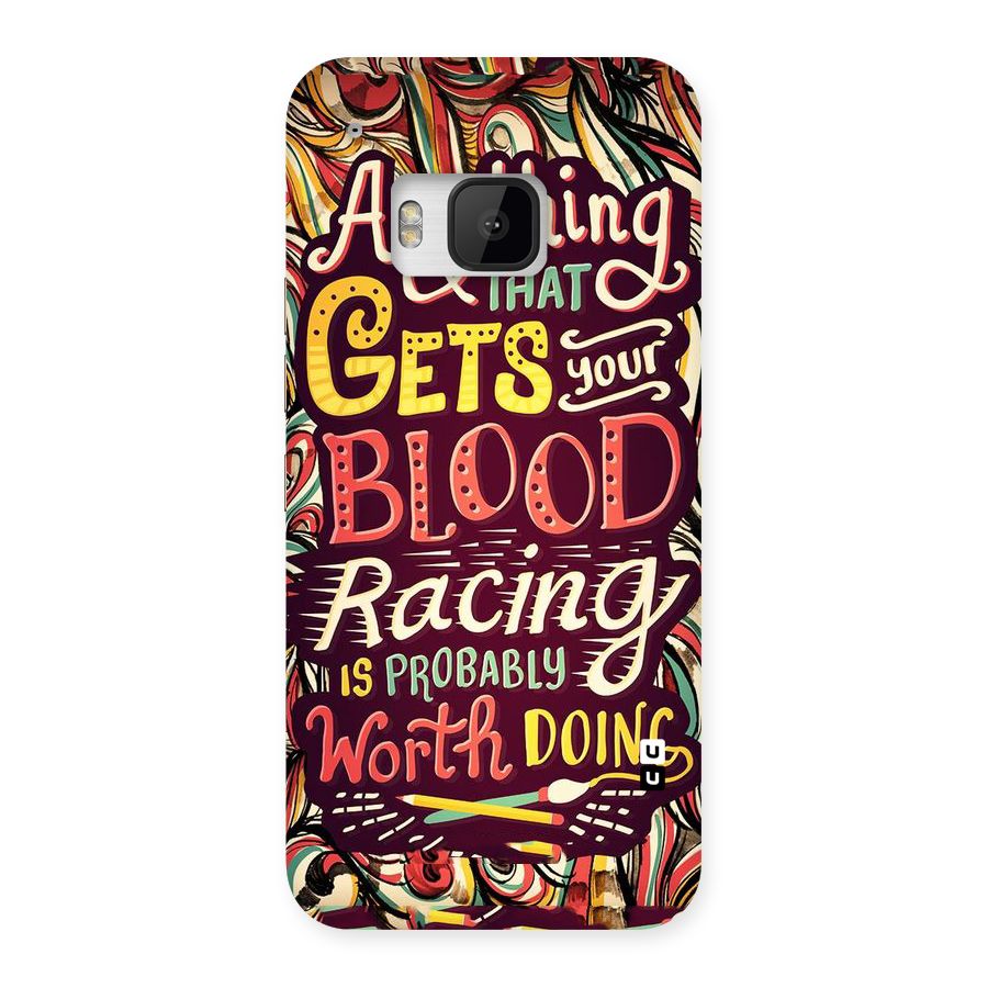 Blood Racing Back Case for HTC One M9