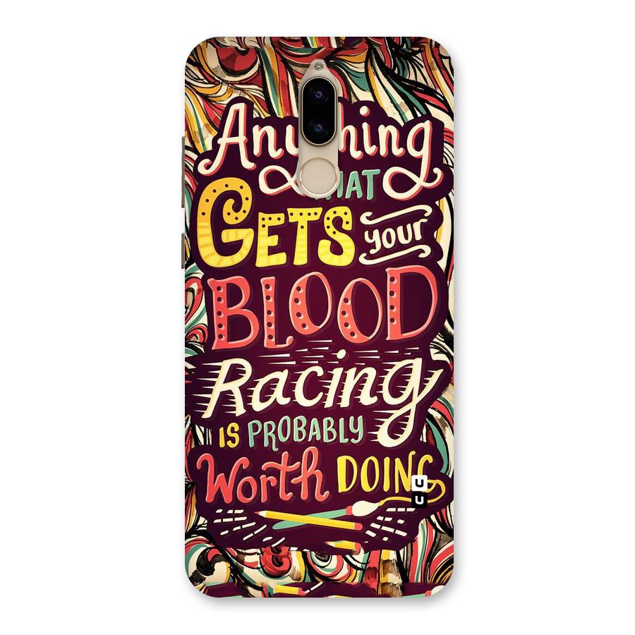 Blood Racing Back Case for Honor 9i