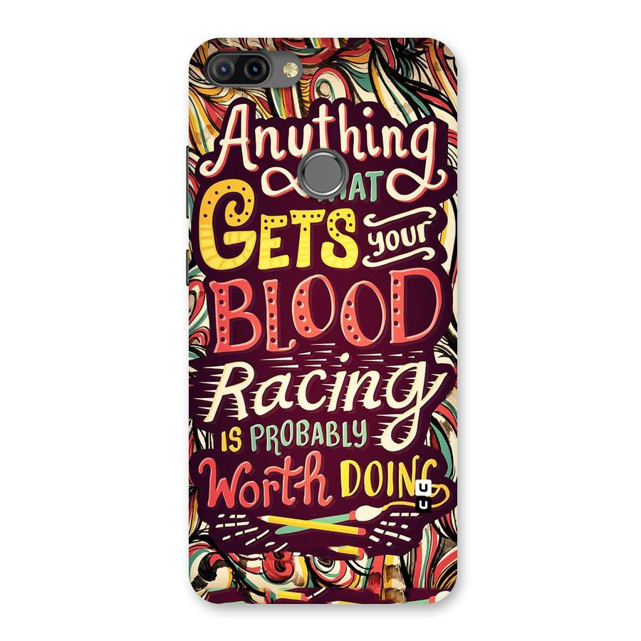Blood Racing Back Case for Infinix Hot 6 Pro