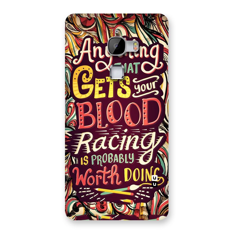 Blood Racing Back Case for LeTv Le Max