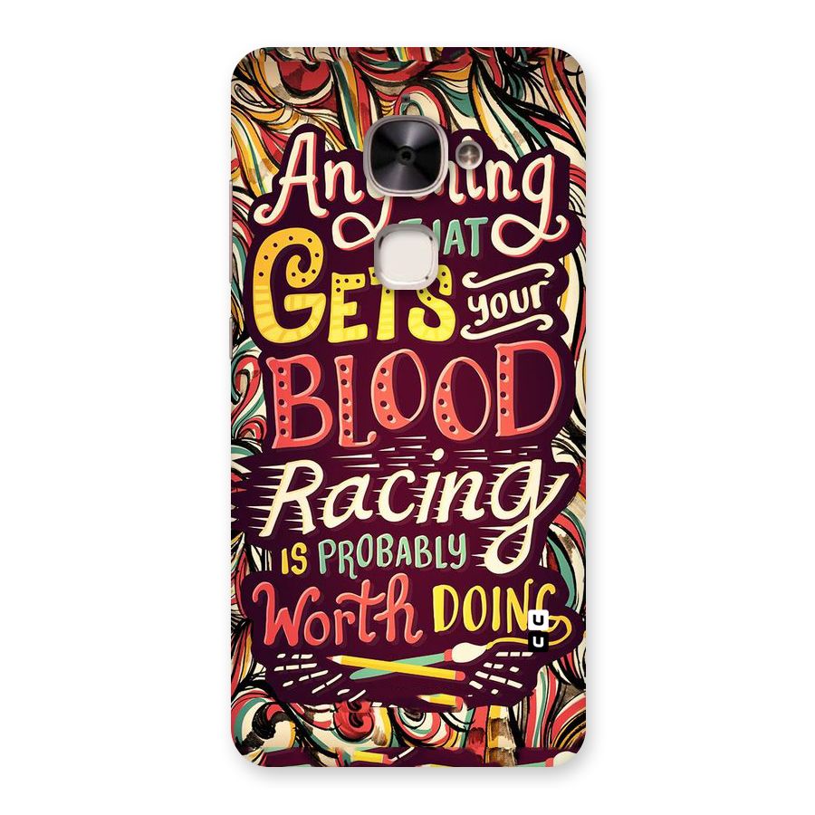 Blood Racing Back Case for Le 2