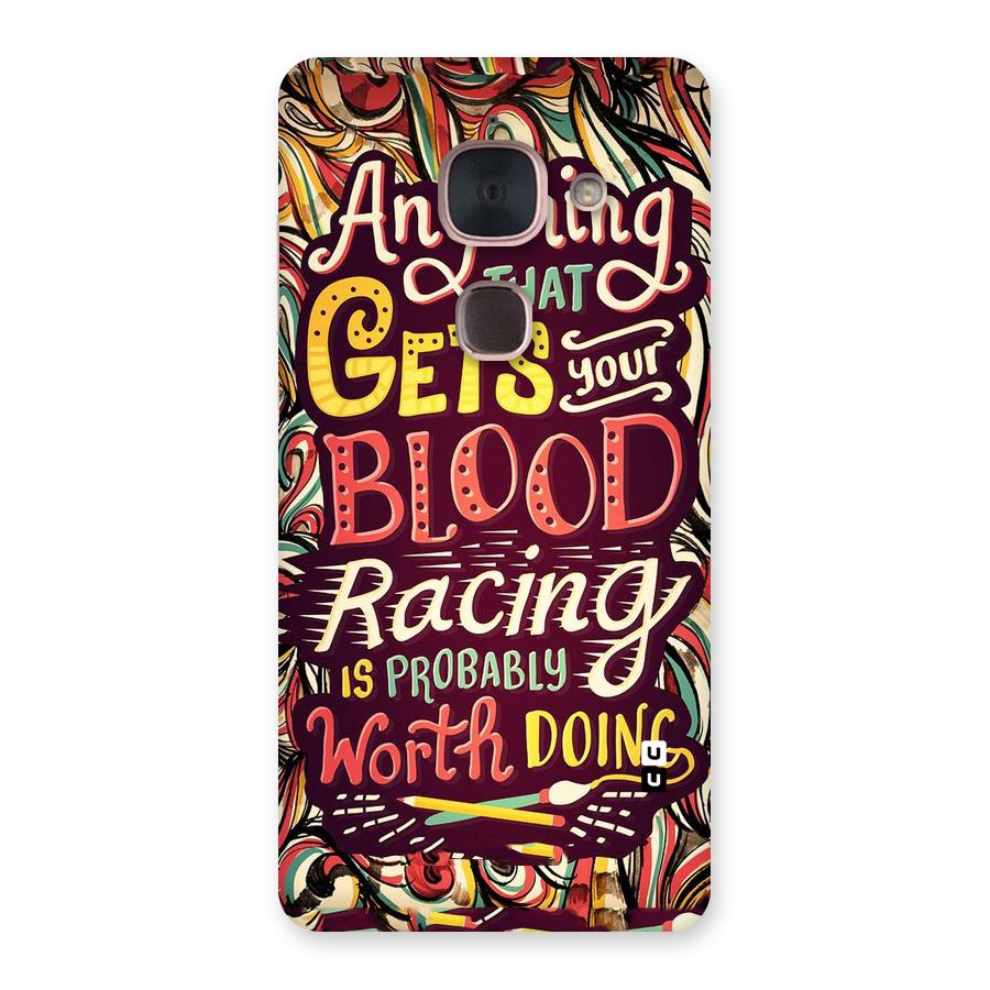 Blood Racing Back Case for Le Max 2