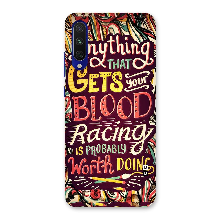 Blood Racing Back Case for Mi A3