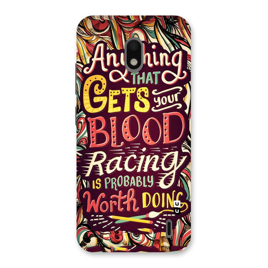 Blood Racing Back Case for Nokia 2.2