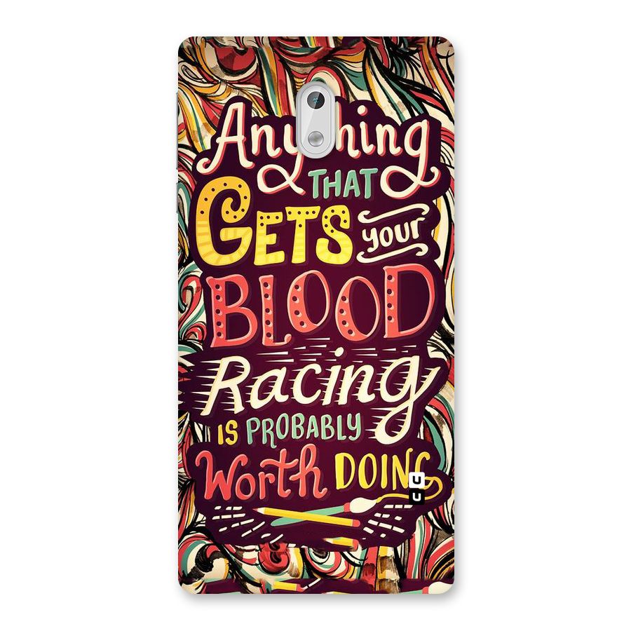 Blood Racing Back Case for Nokia 3