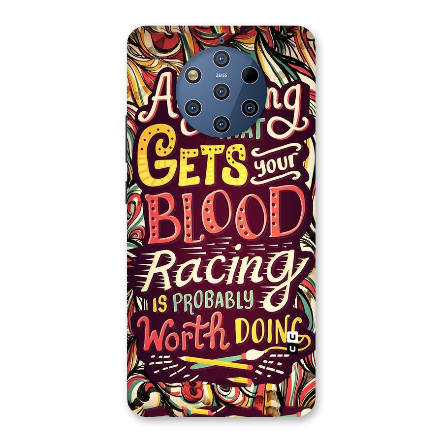 Blood Racing Back Case for Nokia 9 PureView