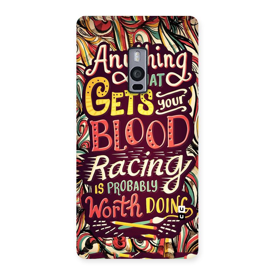 Blood Racing Back Case for OnePlus Two