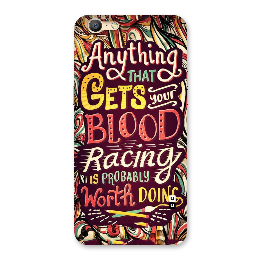 Blood Racing Back Case for Oppo A57