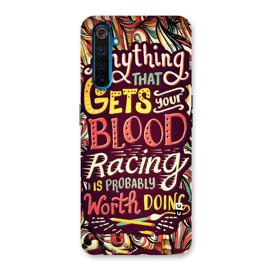 Blood Racing Back Case for Realme 6 Pro