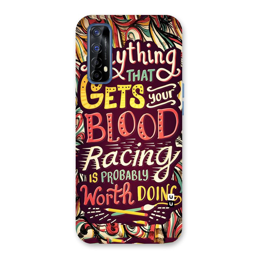 Blood Racing Back Case for Realme 7