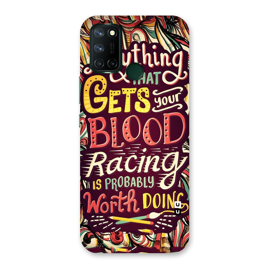 Blood Racing Back Case for Realme 7i