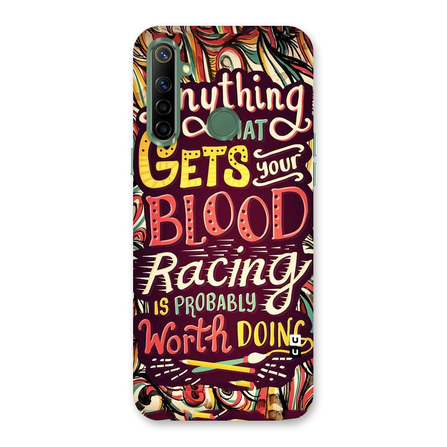 Blood Racing Back Case for Realme Narzo 10