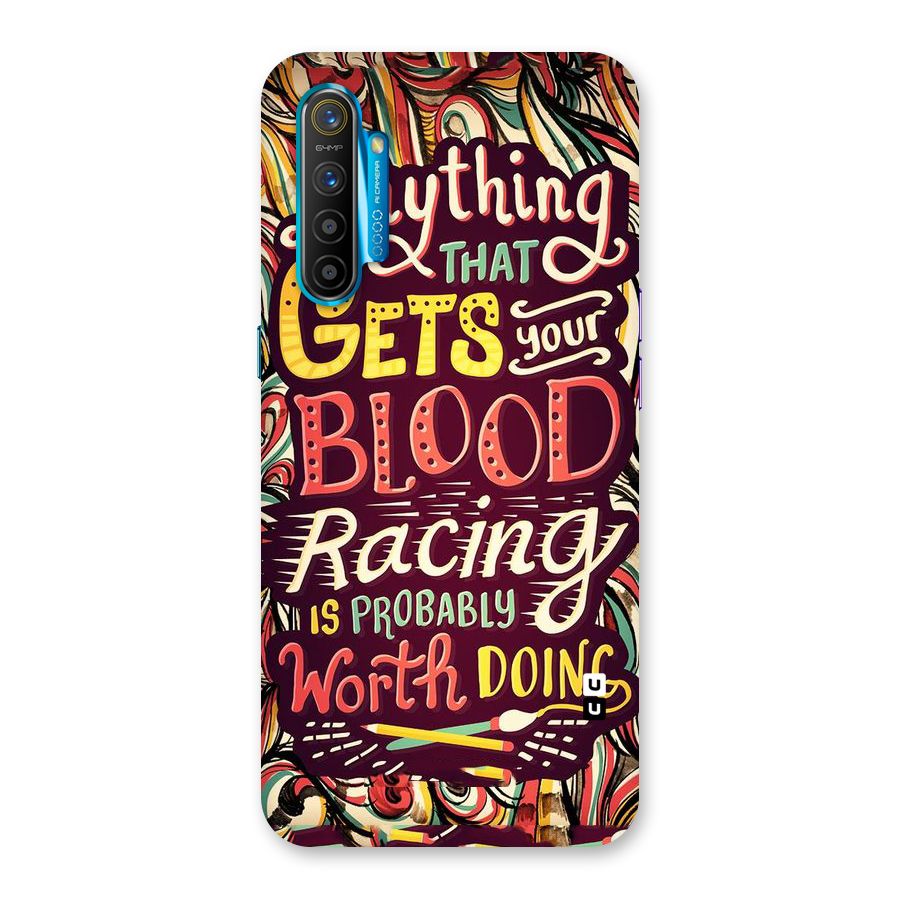 Blood Racing Back Case for Realme XT