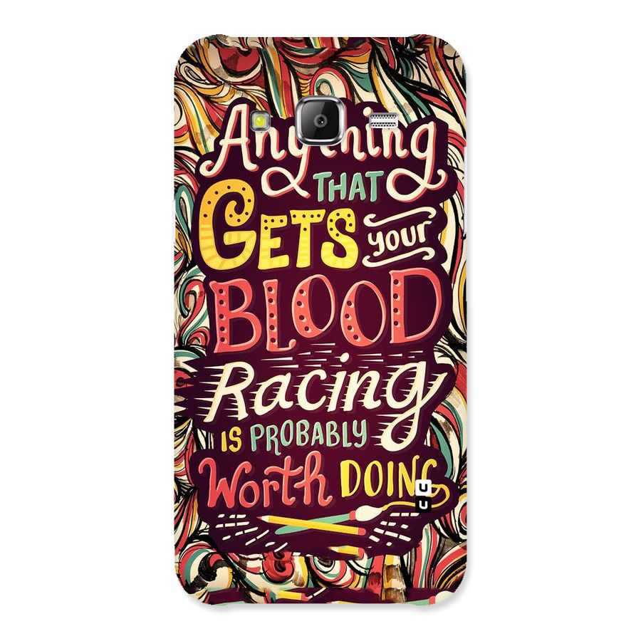 Blood Racing Back Case for Samsung Galaxy J2 Prime