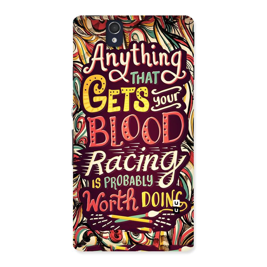Blood Racing Back Case for Sony Xperia Z