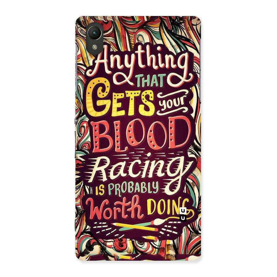 Blood Racing Back Case for Sony Xperia Z2
