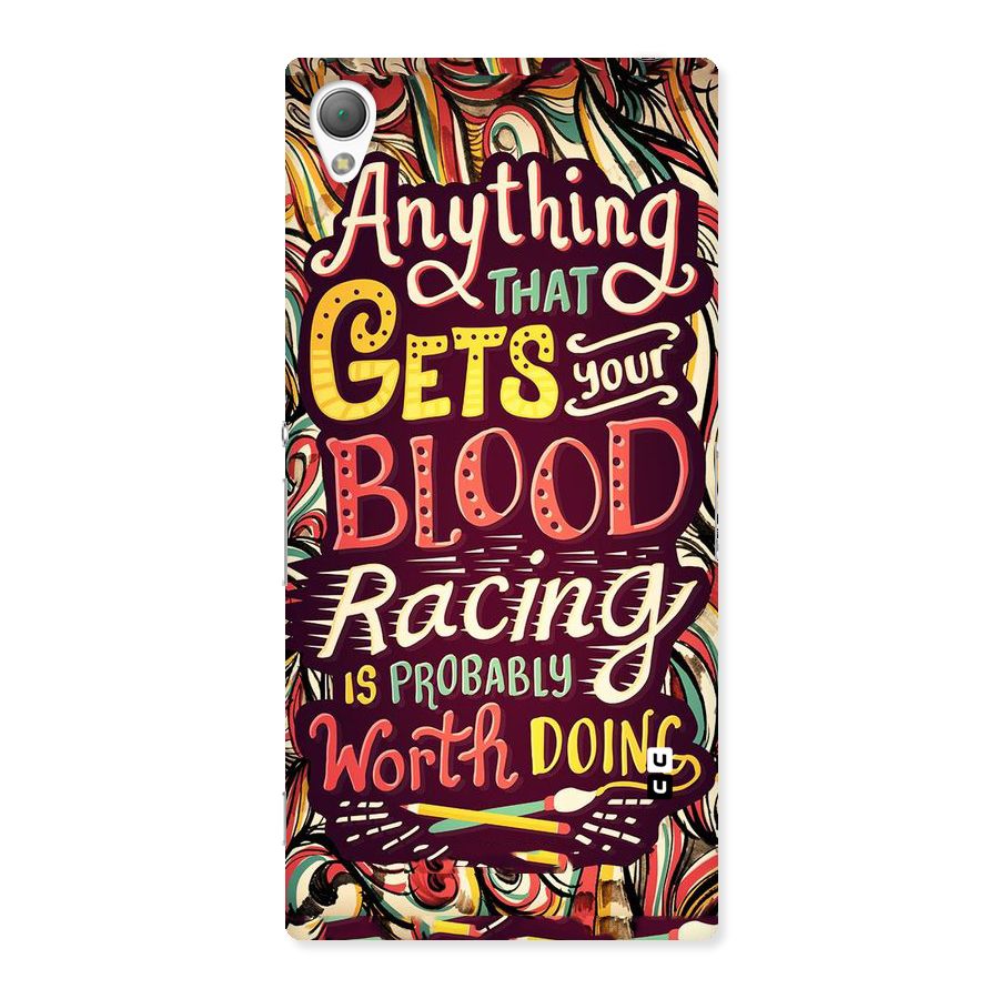 Blood Racing Back Case for Sony Xperia Z3